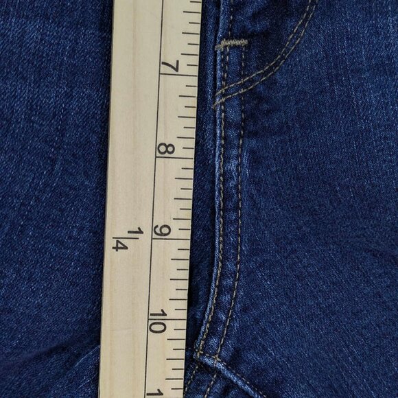 Levi's 515 Bootcut Jeans Womens 14 Blue Denim Y2K 90's Revival Casual Chic - Picture 6 of 11